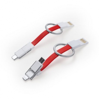 CETUS - Brelok i kabel USB do ładowania 3 w 1