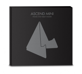 Ascend Mini Eco - Przenośny stojak do telefonu lub tabletu wykonany z materiału RPET