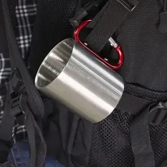 GUAYA - Kubek stalowy 220ml z podwójnymi ściankami