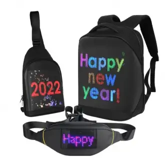 SMART LED BACKPACK - Plecak z wyświetlaczem LED