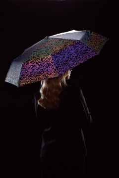 Northern Lights - Patterned umbrella 