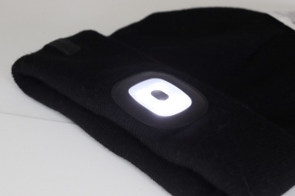 BEANIE DUOLIGHT - Hat with a flashlight