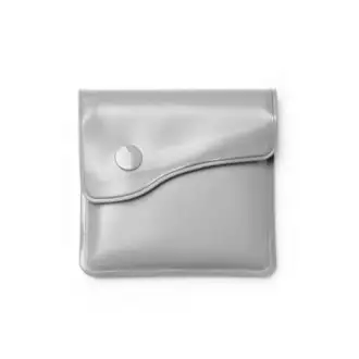 CENIX - Kieszonkowa popielniczka z PVC i aluminium