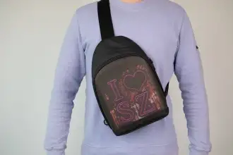 SMART LED SHOULDER BAG - Torba na ramię z wyświetlaczem LED