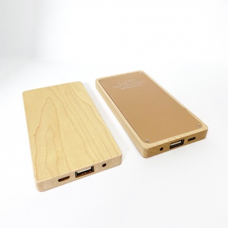 WOODZ ZEBRA - Powerbank z drewna