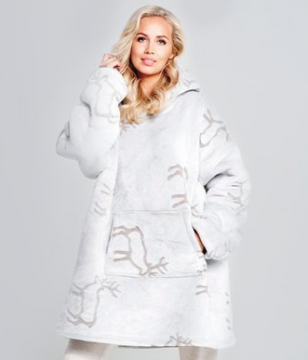 RUDOLPH - Ciepła bluza-koc w renifery