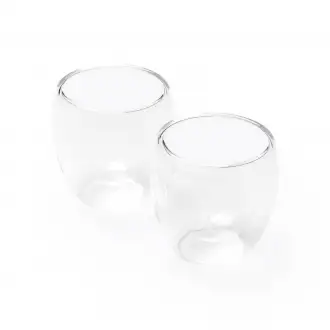 CAPSUL - Zestaw 2 szklanek 90 ml o podwójnych ściankach
