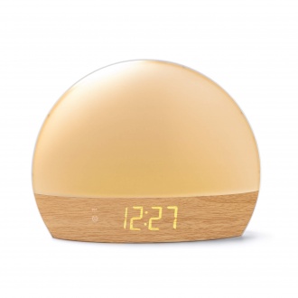 NAMUR - Clock, Recycled ABS LED Lamp.