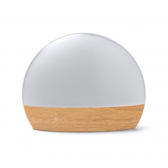 NAMUR - Clock, Recycled ABS LED Lamp.