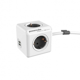 PowerCube Extended Duo USB 1.5m cable - Listwa zasilająca 2 x USB