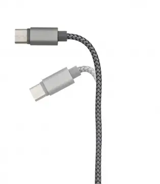 TRIDENT 2 ECO - Wzmocniony kabel do ładowania USB 4w1 -190mm, wykonany z materiału RPET