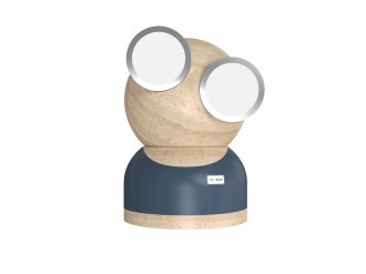 GoggleLamp Mr Watt wood - Lampa bezprzewodowa