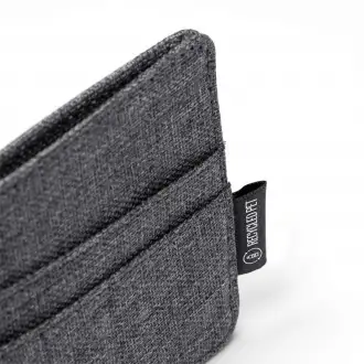 TIMBER - Etui na karty RFID wykonane z materiału RPET z recyklingu