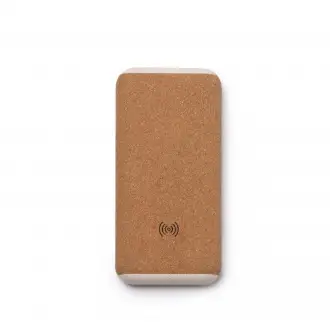 ROTOX - Powerbank o pojemności 10000 MAH, wykonany z włókna pszennego i korka