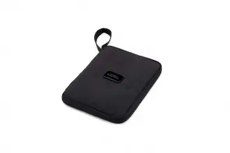 Rover Eco black - Etui podróżne A5 wykonane z materiału RPET