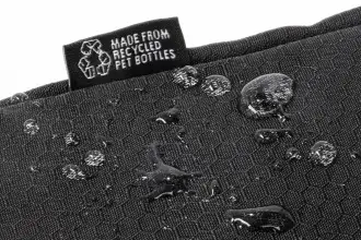Rover Eco black - Etui podróżne A5 wykonane z materiału RPET