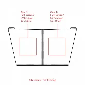Chili Cooler Lunch Bag - Torba termiczna na jedzenie, wykonana z materiału RPET.