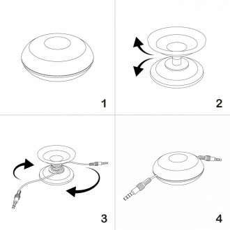 SPINNI - organizer do kabli by Gumbite