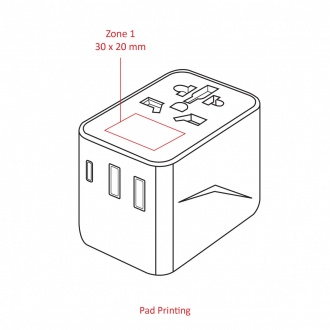 GLOBEPLUG - Uniwersalny adapter podróżny