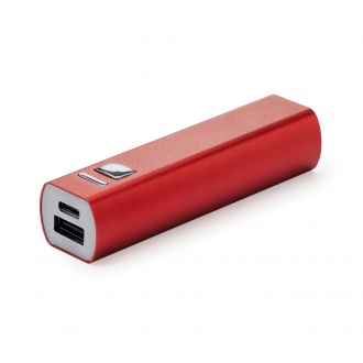 Bony - Powerbank z aluminium z recyklingu, 2600 mAh