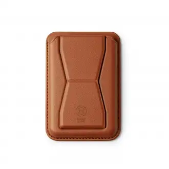 SEKUN - Etui na karty i podstawka pod telefon wykonana z materiału PU z recyklingu