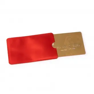 Travis - Etui na kartę RFID o aluminiowym wykończeniu.
