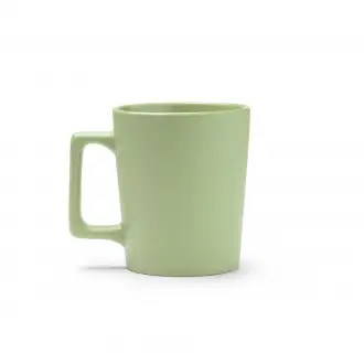 Dunlok - Designerski kubek ceramiczny z dużym uchwytem. Pojemność 400 ml.