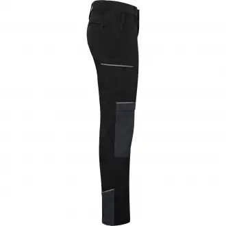 WALL - Elastyczne spodnie robocze z poliestru z wieloma kieszeniami, gramatura: 260 g/m².