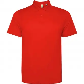 TORMO - Koszulka techniczna polo z krótkim rękawem i guzikami na zatrzask. Poliester z recyklingu, 125 g/m².