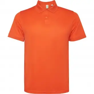 TORMO - Koszulka techniczna polo z krótkim rękawem i guzikami na zatrzask. Poliester z recyklingu, 125 g/m².