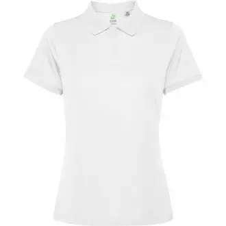 TORMO WOMAN - Damska koszulka techniczna polo z krótkim rękawem i guzikami na zatrzask. Poliester z recyklingu, 125 g/m².