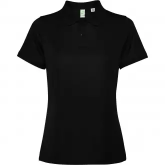 TORMO WOMAN - Damska koszulka techniczna polo z krótkim rękawem i guzikami na zatrzask. Poliester z recyklingu, 125 g/m².