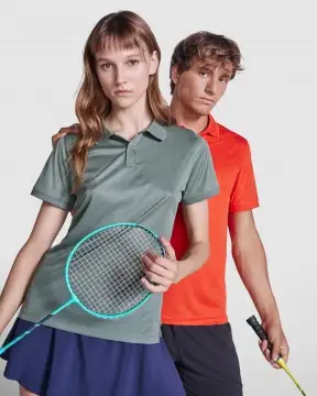 TORMO WOMAN - Damska koszulka techniczna polo z krótkim rękawem i guzikami na zatrzask. Poliester z recyklingu, 125 g/m².