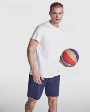 ESTORIL - Sportowa koszulka techniczna z krótkim rękawem. Poliester z recyklingu, 125 g/m².