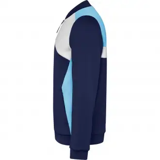 LEROS - Bluza sportowa zapinana na zamek, 240 g/m².