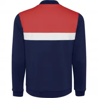 LEROS - Bluza sportowa zapinana na zamek, 240 g/m².