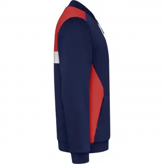 LEROS - Bluza sportowa zapinana na zamek, 240 g/m².