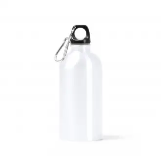 MIKEL - Butelka 500ml ze stali nierdzewnej z karabińczykiem