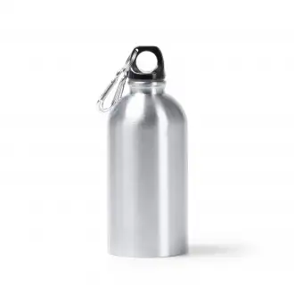 MIKEL - Butelka 500ml ze stali nierdzewnej z karabińczykiem
