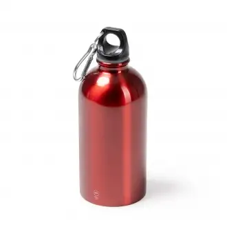 MIKEL - Butelka 500ml ze stali nierdzewnej z karabińczykiem