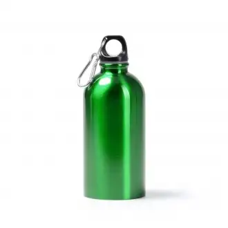MIKEL - Butelka 500ml ze stali nierdzewnej z karabińczykiem