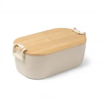 BRIOX - Pudełko na lunch z PP i pokrywką z bamusa, 1l.