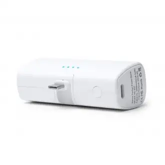 BIPER - Powerbank (5000mAh) z abs z recyklingu z latarką