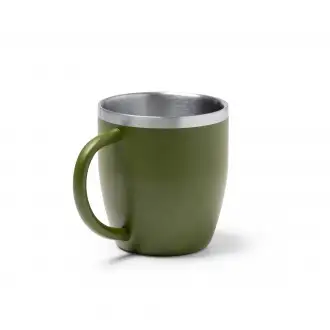 BANY - Kubek ze stali nierdzewnej z podwójnymi ściankami, 300ml