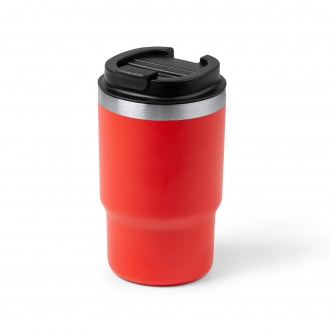 Venturi - Recycled 304 stainless steel thermal mug with double walls with matte finish, 560ml.