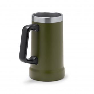 Ronin - Mug with recycled 304 stainless steel handle, double wall with matte finish, capacity 700ml.