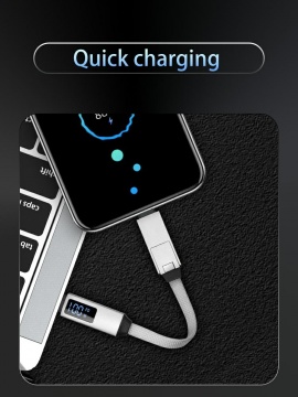 MAGNETIC - USB C - USB C / Lightning , kabel szybkiego ładowania i transfer danych