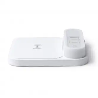 TITANUS - Bezprzewodowa ładowarka z lampą led i portami (USB-C / USB-A) do ładowania.