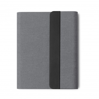 SABIX - Wielofunkcyjna teczka z RPET z wbudowanym powerbankiem bezprzewodowym.