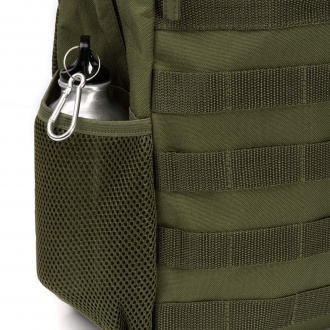 BUFALO - Plecak wykonany z wytrzymałego poliestru RPET 900D